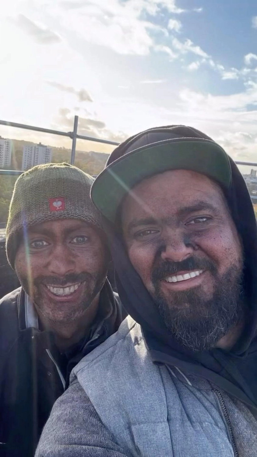 Buczek & Degen Bedachungen Gmb – Dachdeckermeisterbetrieb – zwei Mitglieder des Firmenteams